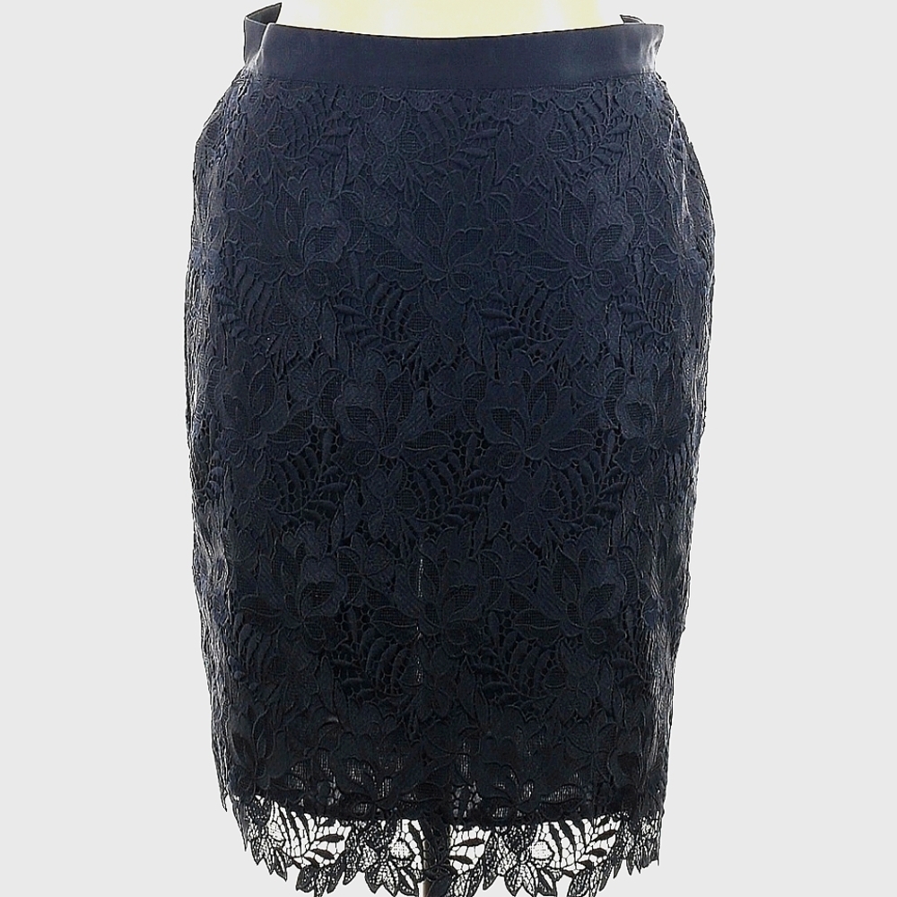 Ann Taylor NWT Size 14 Lace Sheath Knee Length Skirt